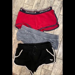 *BUNDLE* Set of 3 shorts (Hollister, PINK)